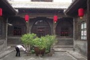 Innenhof altes chinesisches Haus